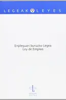 Book cover of Enpleguari buruzko Legea - Ley de Empleo