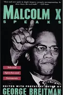 Book cover of Malcolm X Speaks