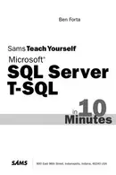 Book cover of Sams Teach Yourself Microsoft SQL Server T-SQL in 10 Minutes