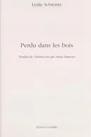 Book cover of Perdu dans les bois