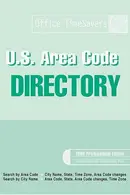 Book cover of 1999 U.S. Area Code Directory