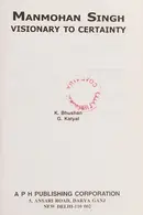 Book cover of Manmohan Singh