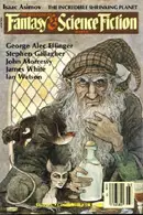 Book cover of The Magazine of Fantasy and Science Fiction, March 1987
