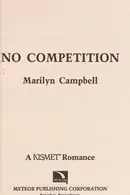 Book cover of No competition