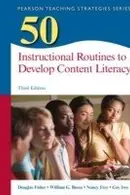 Book cover of 50 Instructional Routines To Develop Content Literacy
