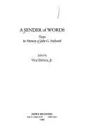 Book cover of A Sender of words