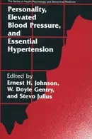 Book cover of Personality, elevated blood pressure, and essential hypertension
