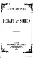 Book cover of Picrate et Siméon: roman