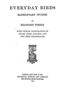 Book cover of Everyday birds