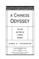 Book cover of A Chinese Odyssey