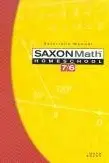 Book cover of Saxon Math 7/6 Homeschool Solutions Manual