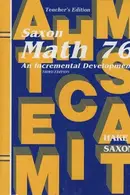 Book cover of Math 76