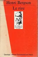 Book cover of Le rire; essai sur la signification du comique