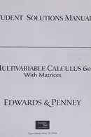 Book cover of Student Solutions Manual