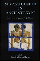Book cover of Sex and gender in ancient Egypt
