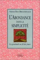 Book cover of L'Abondance dans la simplicité