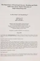 Book cover of The importance of functional literacy