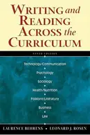Book cover of Writing and Reading Across the Curriculum