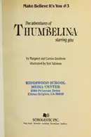 Book cover of The adventures of Thumbelina : starring you