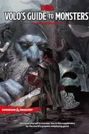 Book cover of Volo's guide to monsters