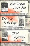 Book cover of Kept women can't quit; The man in the cage; Dead on arrival