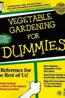 Book cover of Vegetable gardening for dummies
