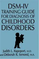 Book cover of DSM-IV training guide for diagnosis of childhood disorders