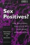 Book cover of Sex positives?