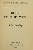 Book cover of River to the West