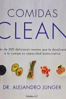 Book cover of Comidas clean