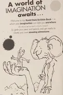 Book cover of Roald Dahl Scribble Book