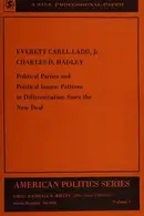 Book cover of Political parties and political issues: patterns in differentiation since the New Deal