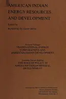 Book cover of American Indian energy resources and development