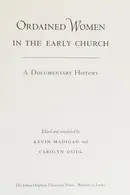 Book cover of Ordained women in the early church