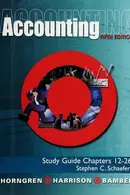 Book cover of Accounting, Chapters 1-23