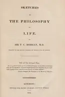Book cover of Sketches of the philosophy of life