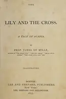 Book cover of The lily and the cross