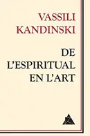 Book cover of De l'espiritual en l'art