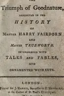 Book cover of The Triumph of goodnature