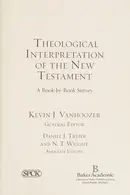 Book cover of Theological interpretation of the New Testament