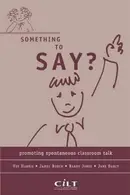 Book cover of Something to Say?