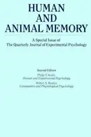 Book cover of Human and animal memory