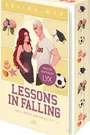 Book cover of Lessons in Falling: English Edition by LYX Von WATTPAD-Superstar Selina Mae