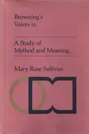 Book cover of Browning's voices in The ring and the book