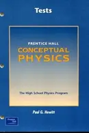 Book cover of Conceptual Physics, Tests