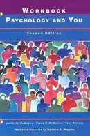 Book cover of Psychology and You Workbook