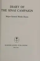 Book cover of Diary of the sinai Campaign