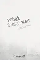 Book cover of What can't wait