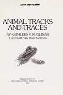 Book cover of Animal tracks and traces
