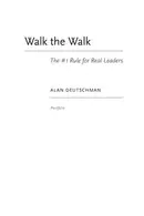 Book cover of Walk the walk